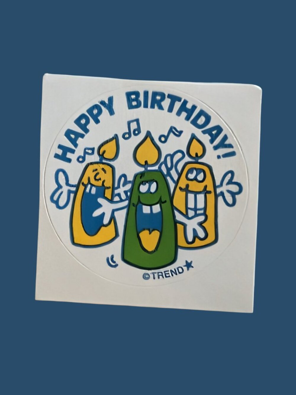 10/$25 Party Time "Happy Birthday" Scratch & Sniff Retro Sticker